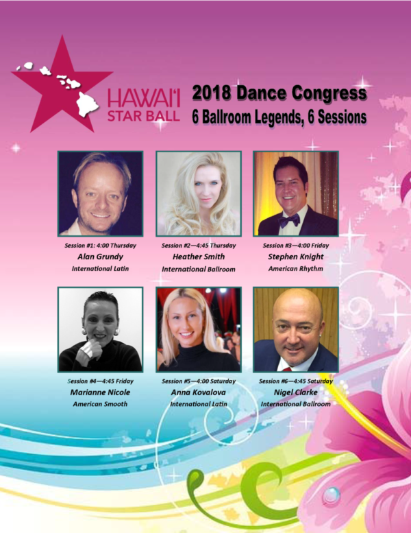 2018 Dance Congress Flyer